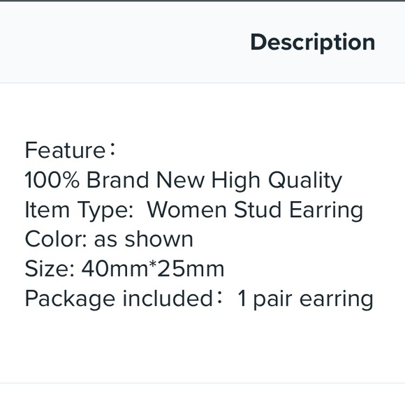 The Chantelle Earring in Rose Gold - Picture 3 of 3